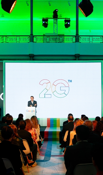 Eventos corporativos de Google