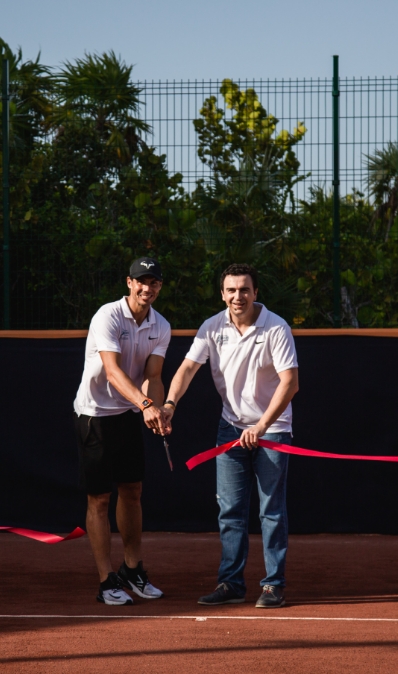 Press presentation Rafa Nadal Tennis center Mexico