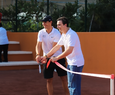 Press presentation Rafa Nadal Tennis center Mexico