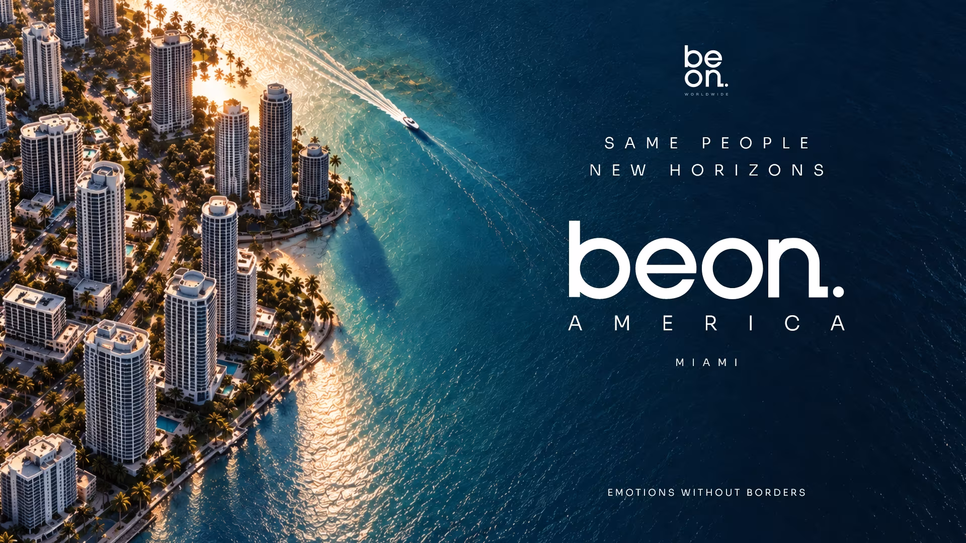 beon. Worldwide amplía su red internacional con una nueva oficina en Miami.