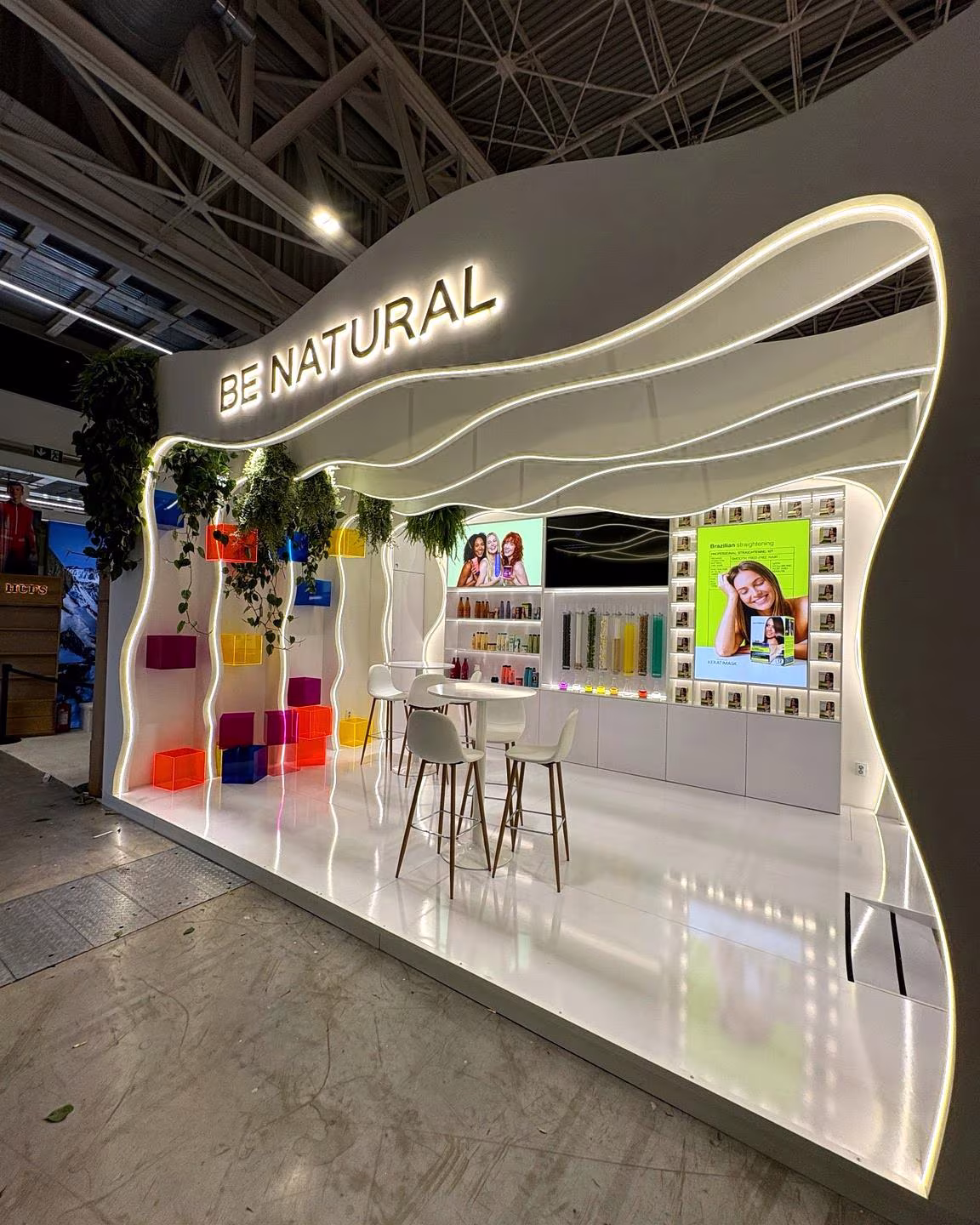 Be Natural en Cosmoprof Bologna 2026 con beon. Stands